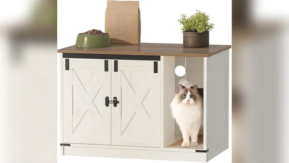 Best Cat Litter Box Furniture Hidden