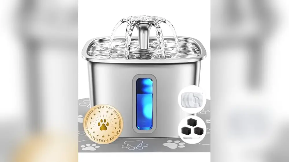 Best Stainless Steel Cat Water Fountain Quiet