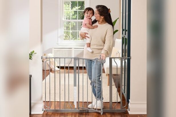 Extra Wide Walk Through Pet Gate