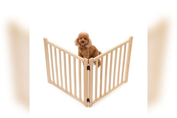 Wooden Free Standing Pet Gate