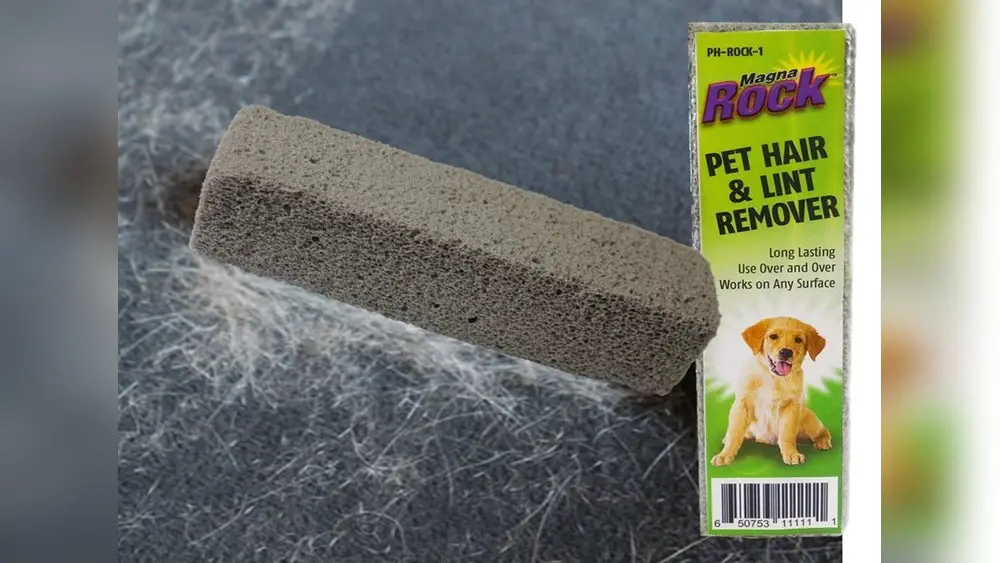 Pet Rock Hair Removal