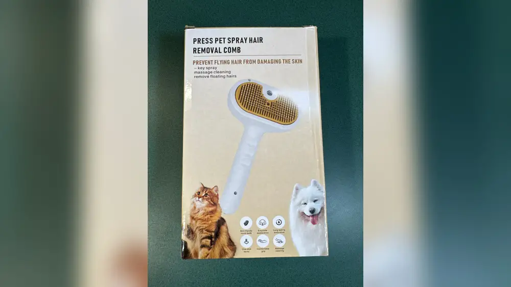 Pet Spray Hair Removal Comb